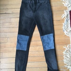BDG High Rise Black Skinny Jeans